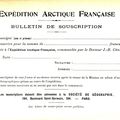 Bulletin de souscription