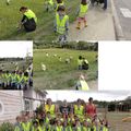 World cleanup day! BRAVO les enfants!