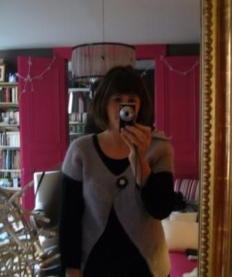 Gilet à rangs raccourcis