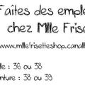 Mlle Frisette ouvre son vide-dressing !