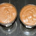 Mousse au chocolat sans beurre