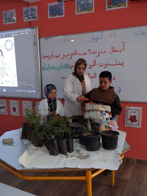 2.4 Journée mondiale de l'autisme : action dans la classe ULIS à l'Ecole de Tnine