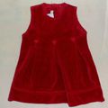  Robe Bébé - H&m - 2 / 4 Mois * velours rouge