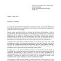 Lettre des assos membres du Collectif Autisme et d'Egalited à François Hollande