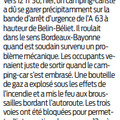 Incendie d'un camping-car