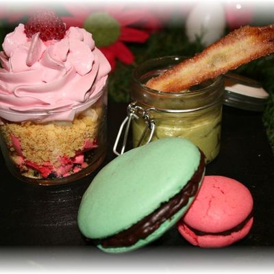 Assiette de desserts pour gourmands