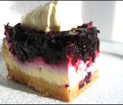 Cheesecake Myrtilles et Limoncello (Myrtilles 3ième Partie)