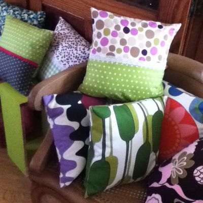 Collection de coussins...