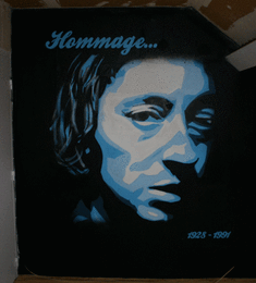 Gainsbourg / Peinture sur mur