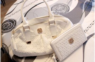 J'ai craqué pour un joli sac blanc Morgan .