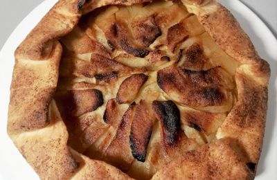 Tarte aux pommes rustique façon Michalak family