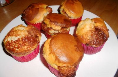 Muffins marbrés au carambar