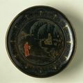 Dish (Pan) with Scholars in a Landscape, China, Chinese, Late Ming dynasty, about 1550-1644