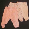 Lot De 3 - Legging / Pantalon / Collant - 3 Mois - 