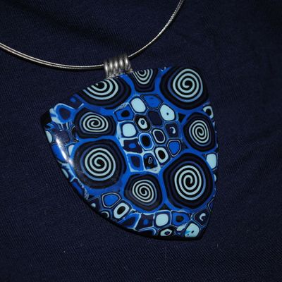 CoLLier simple en Fimo