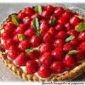 TARTE AUX FRAISES A LA CREME PÂTISSIERE