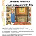 Stage Art Textile avec Odile TEXIER le jeudi 5 novembre à labastide rouairoux