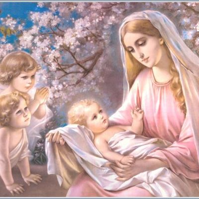 Ave Maria, Marie et les Anges.