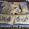 Crackers aux graines