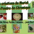 Créations en poudre de céramique