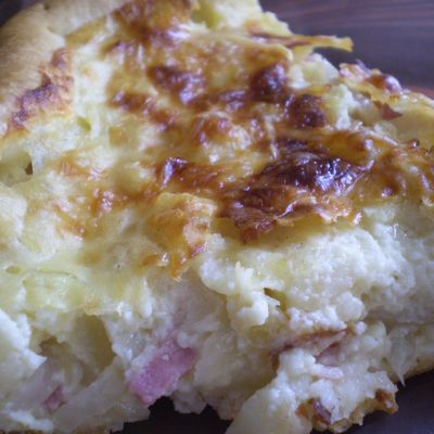 TARTE À L'OIGNON ALSACIENNE
