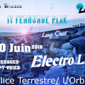 30 juin 2018 - debut de la soiree Electro libre à 20h00