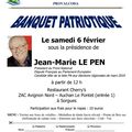 Sorgues : Banquet patriotique avec Jean-Marie Le Pen