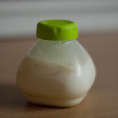 Yaourts à boire à la vanille