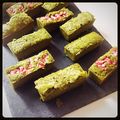 Financiers au thé matcha