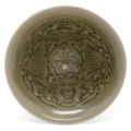 A Yaozhou celadon-glazed conical bowl, Northern Song dynasty (AD 960-1127)