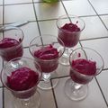 Verrine de betterave rouge