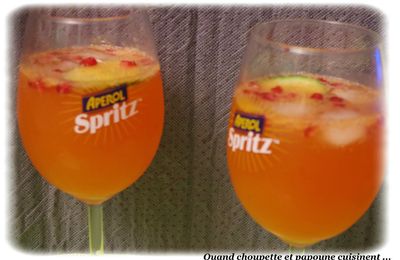 SPRITZ A LA VODKA ET JUS DE PAMPLEMOUSSE