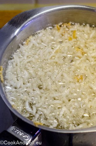 Riz soufflé
