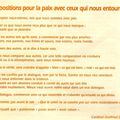 10 propositions pour la paix