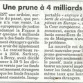 Quelques --- mauvaises nouvelles du Canard