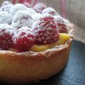 Tarte aux framboises