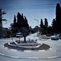 Rond-point à Kiryat Tivon (Israël)