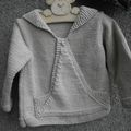 Version II du pull "Gaspard" taille 3 ans