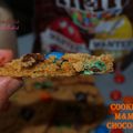 COOKIES AUX M&M'S ET CHUNKS