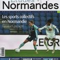 Nouvelles parutions des revues "Etudes Normandes" et "Patrimoine normand": sports collectifs et bains de mer...
