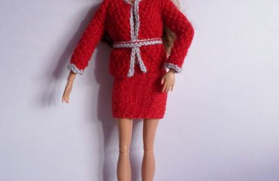 Poupées Barbie : mes p'tites laines d' Automne avec élégance !