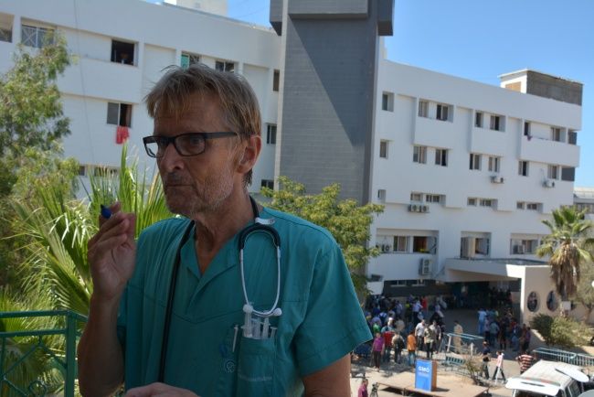 Mads Gilbert le médecin urgentiste qui a écrit une lettre ouverte à Obama @Frédéric Helbert