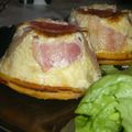 Tatins de pommes de terre au fromage