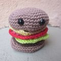 Test crochet - Amigurumi Cheeseburger...