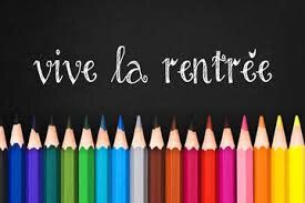 Vive la rentrée 