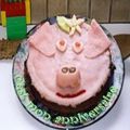 Gâteau cochon...