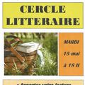 Compte rendu du cercle littéraire du 15 mai 2018