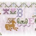 Point de croix Souvenir Sampler