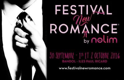 Festival New Romance 30/09 et 01 et 02/10/2016 à Bandol