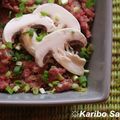 Tartare de boeuf à ma façon